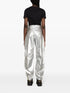 wide-leg cargo trousers